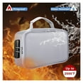 thumbnail image 2 of Fireproof Bags Waterproof Cash Safe Coin Organizer Bag Set Document Storage For Valuables-Currency Keys Card Passport Home Safe ,Easy to Use, 2 of 6