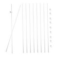 thumbnail image 6 of FUEENIRVA 20 Set Clear Acrylic Plant Stakes for Indoor Plants 17.7x0.4x0.4in, 6 of 8