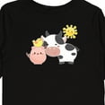 thumbnail image 4 of Inktastic Fun Farm Animals Cow, Pig, Chick Boys or Girls Long Sleeve Toddler T-Shirt, 4 of 5