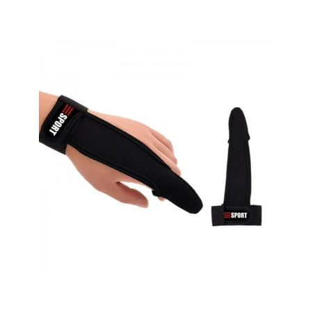 

1pc Single-finger Fishing Glove Index Finger Casting Hand Protector Neoprene Anti Slip Quick Dry