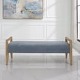 thumbnail image 4 of Uttermost Daylight Sky Blue Bench, 4 of 7