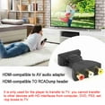 thumbnail image 3 of HDMI Male to 3 RCA Female Composite AV Audio Video Precise Converter, 3 of 8