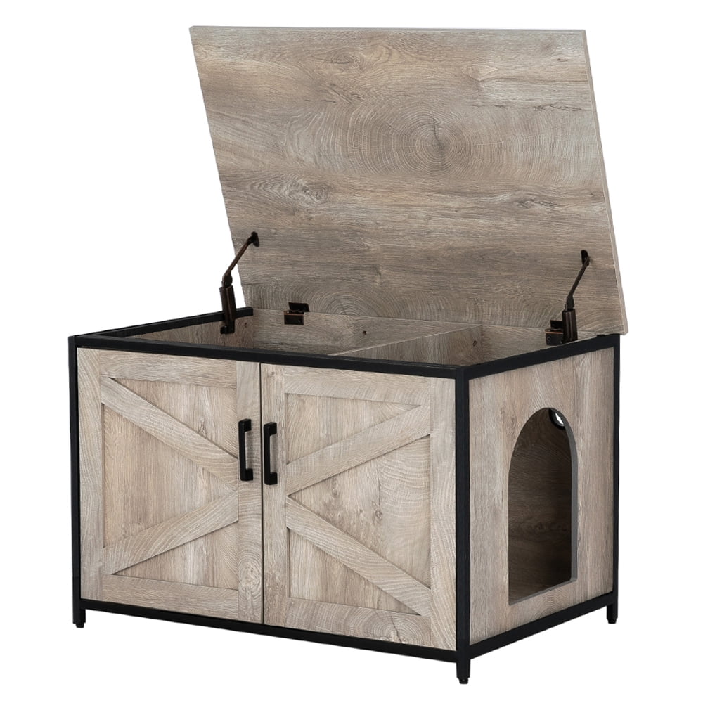 Ginny jumbo top litter box enclosure