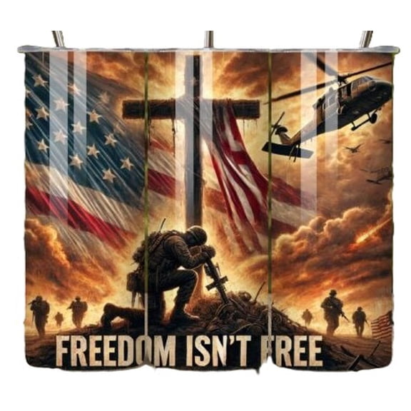 20oz Tumbler - Freedom Isn't Free - Honor Military