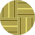 thumbnail image 1 of Ahgly Company Machine Washable Indoor Round Transitional Dark Yellow Green Area Rugs, 8' Round, 1 of 7