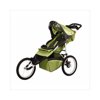 Schwinn 13-SC112 Arrow Fixed Wheel Single Jogger-Stroller - Green-Gray