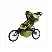 Schwinn 13-SC112 Arrow Fixed Wheel Single Jogger-Stroller - Green-Gray