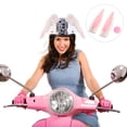 thumbnail image 3 of ColoMX 1 Set Casco Conejo Orejas y decoraciones de cola Accesorios decorativos del casco de Motorbike, 3 of 7