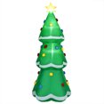 thumbnail image 1 of Gymax 10ft Giant Inflatable Christmas Tree w/4 LED Indoor & Outdoor, 1 of 8