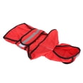 thumbnail image 3 of Dog Pet Dog Raincoat Hooded Waterproof Adjustable Pet Rain Jacket with Reflective Strip, 3 of 7