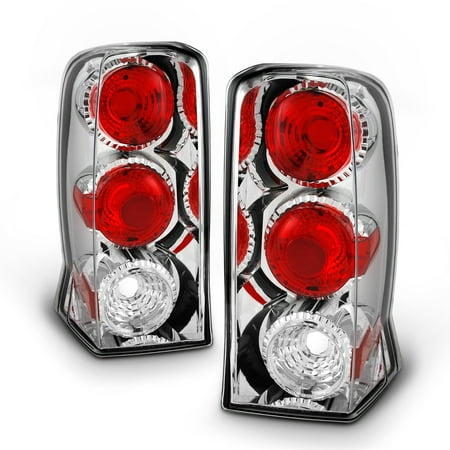- Fits 02-06 Cadillac Escalade Esv Sport Luxury SUV Chrome Clear Tail Brake Lights