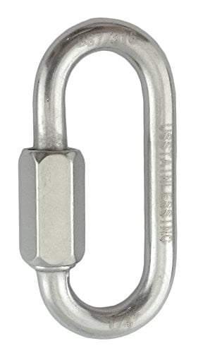 Stanley National Hardware 3167BC 3/8" Quick Link in Stainless Steel 