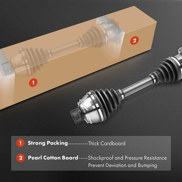 A-Premium CV Axle Shaft Assembly For Audi & Volkswagen - Compatible With A4, A6, Passat (Manual Transmission) 2 thumbnail image