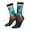 2 Black-1, variant on Surreal Body Art Pattern Sport Socks for Women and Men Crew Socks Sporty Calf Socks Casual Socks