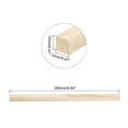 thumbnail image 2 of Square Wooden Sticks, 10"x0.5"x0.5" Dowel Rod Unfinished Hardwood Stick Craft Twigs Log Stick for DIY Crafts 30pcs, 2 of 5