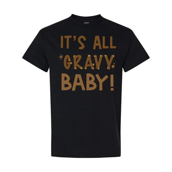 Inktastic Thanksgiving It's All Gravy Baby T-Shirt