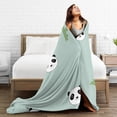 thumbnail image 5 of Throw Blanket Panda Animal For Couch-Ultra-Soft Micro Fleece Sofa Bed Camping Travel Blanket For Kid Baby Boys Girls Adults 60"X50", 5 of 8