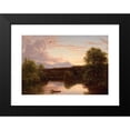 thumbnail image 2 of Thomas Cole 24x18 Black Modern Framed Museum Art Print Titled - North Mountain and Catskill&nbsp;Creek (1838), 2 of 5