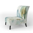 thumbnail image 2 of Designart "My Greenhouse Cottage Flowers IV" Upholstered Traditional Accent Chair - Arm Chair, 2 of 5