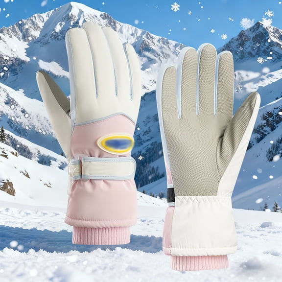 Winter Ski Gloves - Waterproof Windproof Thermal for Outdoor Sports with Touchscreen Fingers, Hiking & Snowboarding, Durable & Flexible, Unisex