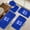 🔥 Blue, variant on Solid Color 5-Piece Bath Mat Set Velvet Fleece Foam Long Plush Water Absorbent Non-Slip Washable Bathroom Toilet Rugs for Home Modern Decor Black White Gray Gift