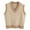 Yellow, variant on Women's Casual V-Neck Pullover Shirt Collision Color Sleeveless Sweater Vest On Seasonal Clearance Yellow 8(S)
