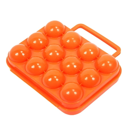 COOLL Egg Storage Box Food Grade Waterproof ABS Multiple Grids Egg Container for Camping