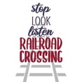 thumbnail image 3 of Allen, Kimberly 20x24 Black Modern Framed Museum Art Print Titled - Railroad Track 3 V2, 3 of 5