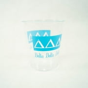 Delta Delta Delta 10 oz. Plastic Tumbler Cups by CREATIVE CONVERTING