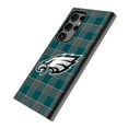 thumbnail image 2 of Keyscaper Philadelphia Eagles Plaid Galaxy Magnetic Bump Case, 2 of 7