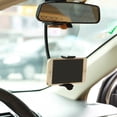 thumbnail image 4 of Mirror Holder Car Mount for OnePlus Nord N200 5G Phone - Rear View Swivel Cradle Stron Grip R1D, 4 of 6