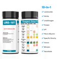 thumbnail image 4 of Kit de análisis de orina URS 10 en 1 para detectar cetosis, pH y proteínas., 4 of 7