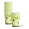 thumbnail image 3 of Avocado Birthday Party Supplies Set Plates Napkins Cups Tableware Kit for 16, 3 of 8