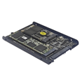 thumbnail image 3 of SSD Case Enclosure M2 SATA + MSATA to SATA3.0 6Gb Adapter Riser Card Board with Metal Socket Support M.2 SATA SSD, 3 of 7