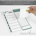 thumbnail image 3 of Inkdotpot Weekly Meal Planner Notepad 7"x10 , "Meal Planner" Magnetic Meal Planning Pad with Tear Off Grocery Shopping List for Fridge- Kitchen & Home - 54 Sheets -WF, 3 of 8