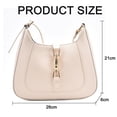 thumbnail image 4 of Bolso bandolera para mujer, bolso bandolera para mujer, bolso bandolera, bolso bandolera para mujer, bolso bandolera, bolso bandolera de cuero PU para axila, 4 of 7