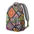 thumbnail image 2 of Boho Chic Travel Backpack - Vintage Print College Bag with 17 Inch Laptop Sleeve, Durable Oxford Fabric, Roomy for School, Work & Weekend Trips, 2 of 6