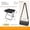 Black_Large, variant on Portable Folding Stool Backpack with Pencil Bag - Ideal for Camping and Outdoor Activities