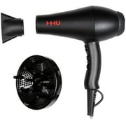 MHU Professional Salon Grade 1875w Low Noise Ionic Ceramic Ac Infrared Heat Hair Dryer Plus One Concentrator and One