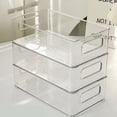 thumbnail image 4 of Soporte De Almacenamiento Acrílico, Caja De Almacenamiento De Escritorio Transparente Impermeable, Pantalla Transparente Para Productos Para El Cuidado De La Piel, 4 of 7