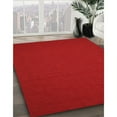 thumbnail image 2 of Ahgly Company Indoor Square Contemporary Red Abstract Area Rugs, 3' Square, 2 of 6