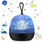 Starry Sky Projector, Night Light Lamp 4 In 1 Led Star Projector Light & Ocean Wave Projector Lamp, Night Light For Kids Bedroom Decoration