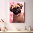 thumbnail image 2 of Brussels Griffon Dogs Wall Art, Lovely Dog Canvas Art, Home living room décor, Pets Canvas - Dog Gift Valentines Day for Him and Her, 2 of 4