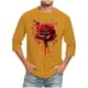 thumbnail image 1 of Blusas y camisas de manga larga y cuello redondo para hombre, blusas casuales de moda con cuello redondo y manga corta, blusas de poliéster para hombre, 1 of 4