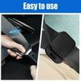 thumbnail image 4 of 2Pcs Car Seatbelt Adjuster Plastic Seat Belt Adjuster Waterproof Car Seatbelt Regulator Easy to Install Seatbelt Adjusting Device Safe Fixing Car Seatbelt Adjustment for Car-black-, 4 of 9