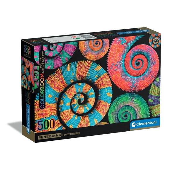Rompecabezas Clementoni Colorbloom Caracoles 500 Piezas