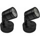thumbnail image 1 of piezas 12V LED Spot Luz de lectura Lámpara de pared Lámpara de noche Interruptor regulable Autocaravana Caravana Cilíndrico Iluminación interior flexible para barco Autocaravana (Negro) -Versailles, 1 of 5