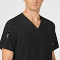 thumbnail image 5 of Wink W123 Men's V-Neck Scrub Top, Black, S Womens, 5 of 6