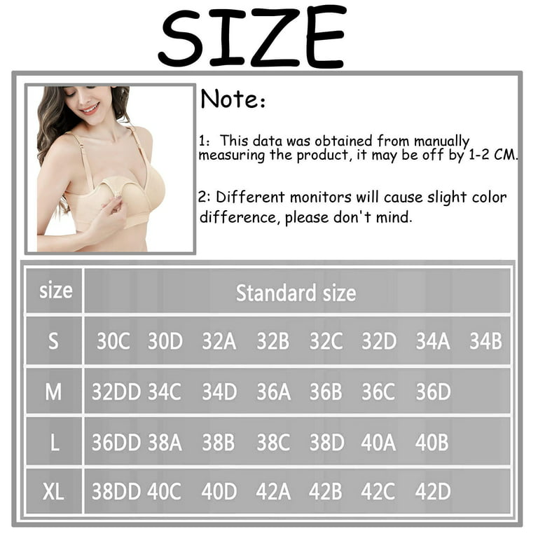 DNDKILG 2 Pack Women's Breastfeeding Maternity Bras Push Up Seamless Sleep  Bra No Underwire Gray Black XL 