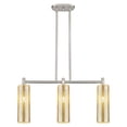 thumbnail image 2 of 434-3I-BK-G434-12ME Innovations Lighting Crown Point - 3 Light Island In Industrial Style-14.75 Inches Tall and 30.5 Inches Wide-Matte Black, 2 of 5